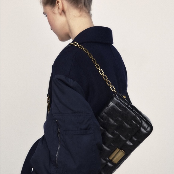 Zara Bags Zara Quilted Shoulder Bag Poshmark